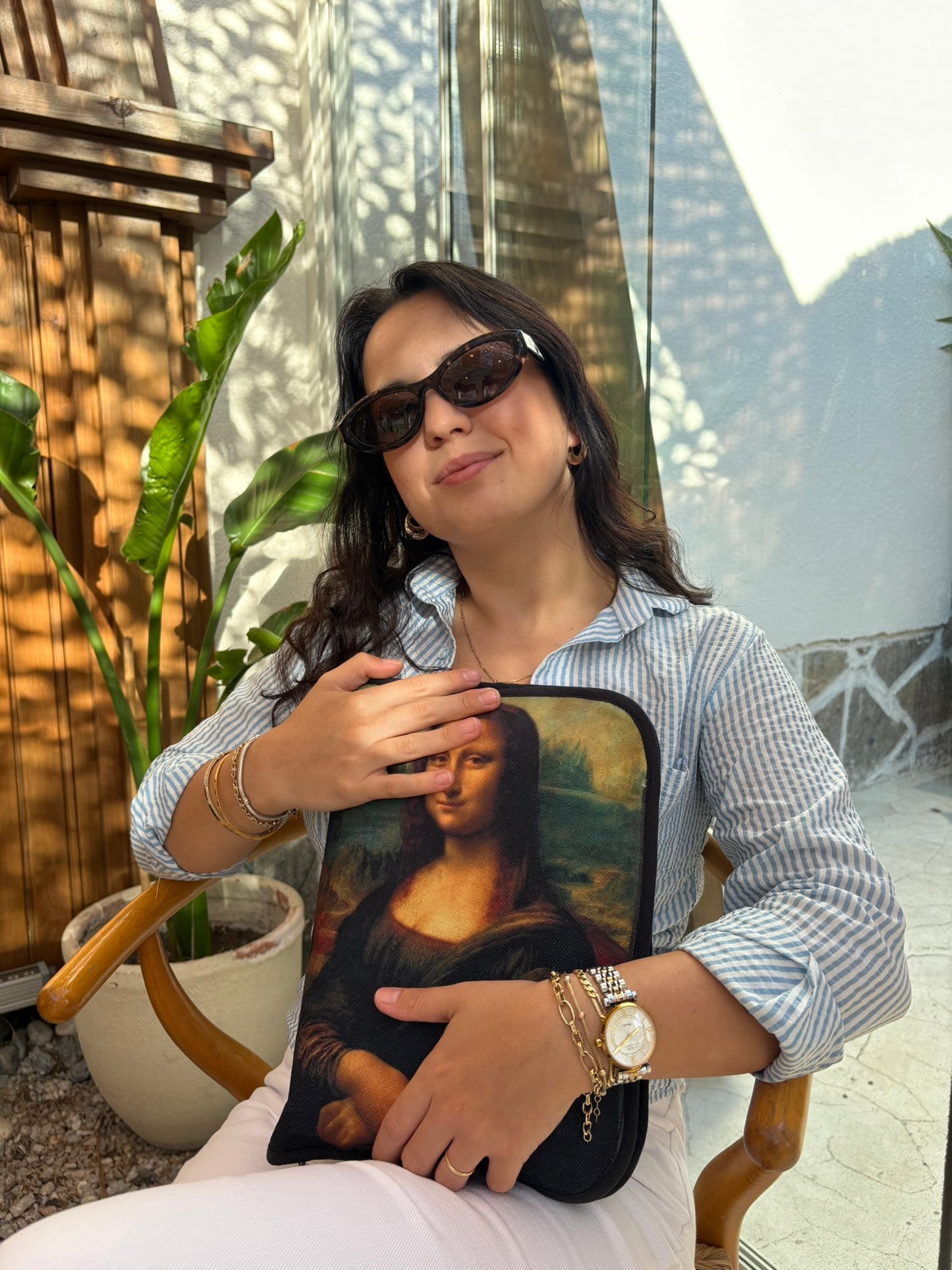 Mona Lisa - Laptop & Evrak Çantası